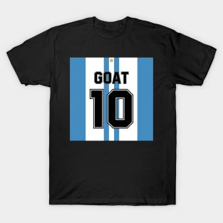 Lionel Messi Goat 10 T-Shirt